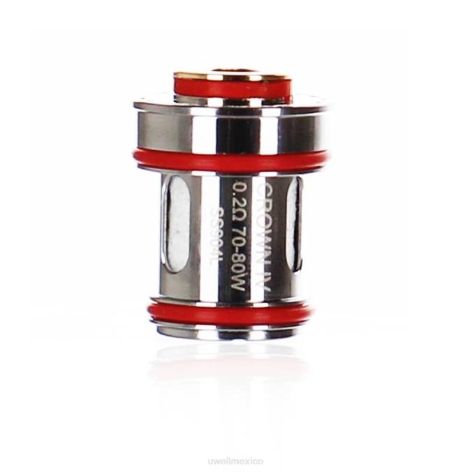 UWELL Monterrey - UWELL CROWN 4 bobinas de repuesto (paquete de 4) doble bobina 0.2ohm T60T182