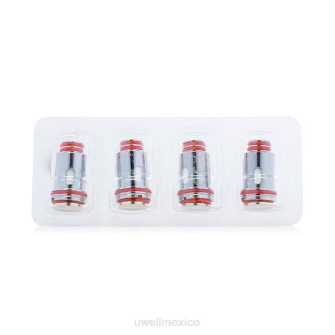 UWELL Monterrey - UWELL NUNCHAKU bobinas (paquete de 4) 0,4 ohmios T60T262