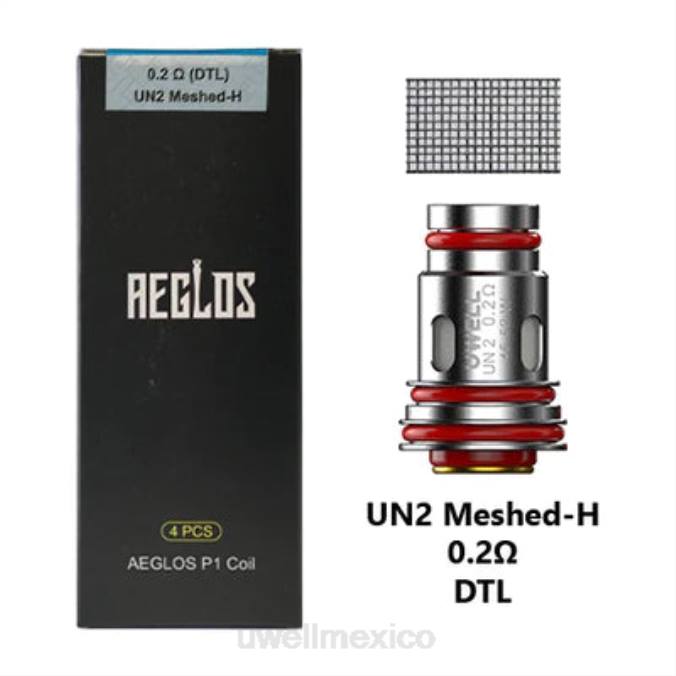 UWELL precio - UWELL AEGLOS bobinas | paquete de 4 0,8 ohmios T60T269