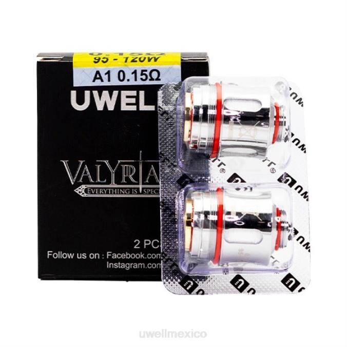 UWELL precio - UWELL VALYRIAN bobina de repuesto (paquete de 2) a1 0,15 ohmios T60T259