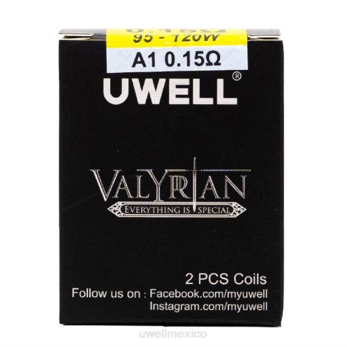 UWELL precio - UWELL VALYRIAN bobina de repuesto (paquete de 2) a1 0,15 ohmios T60T259