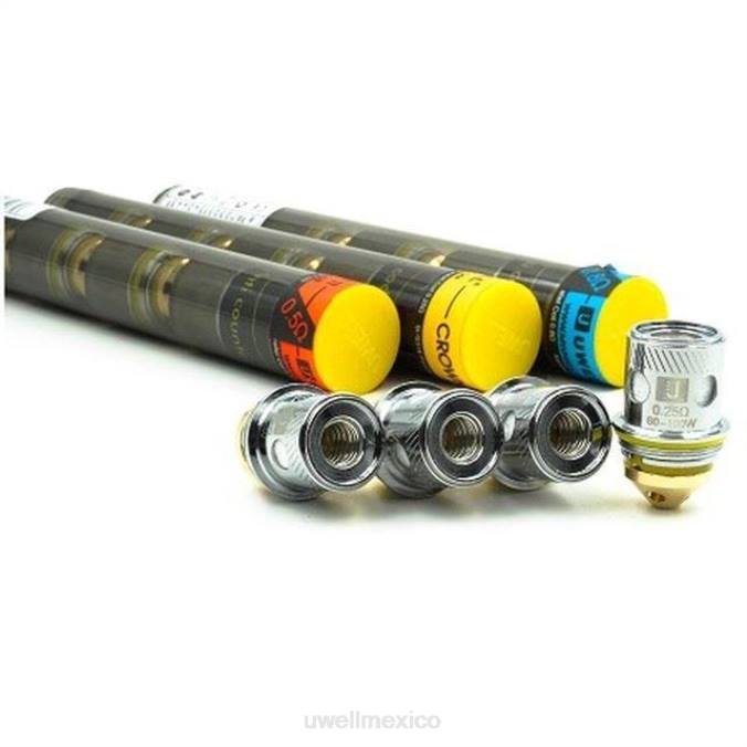 UWELL sabor - UWELL CROWN 2 bobinas de repuesto (paquete de 4) sus316 paralelo 0.25ohm T60T260