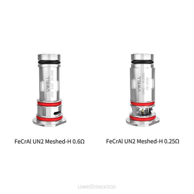 UWELL sabor - UWELL HAVOK V1 bobinas (paquete de 4) 0,25 ohmios T60T150
