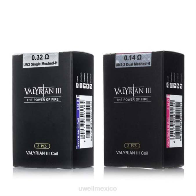 UWELL sabor - UWELL VALYRIAN 3 bobinas de repuesto | 2 paquetes fecrai 0.14ohm T60T20