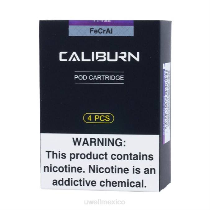 UWELL Mexico - UWELL CALIBURN cartucho de cápsula de repuesto paquete de 4 T60T35
