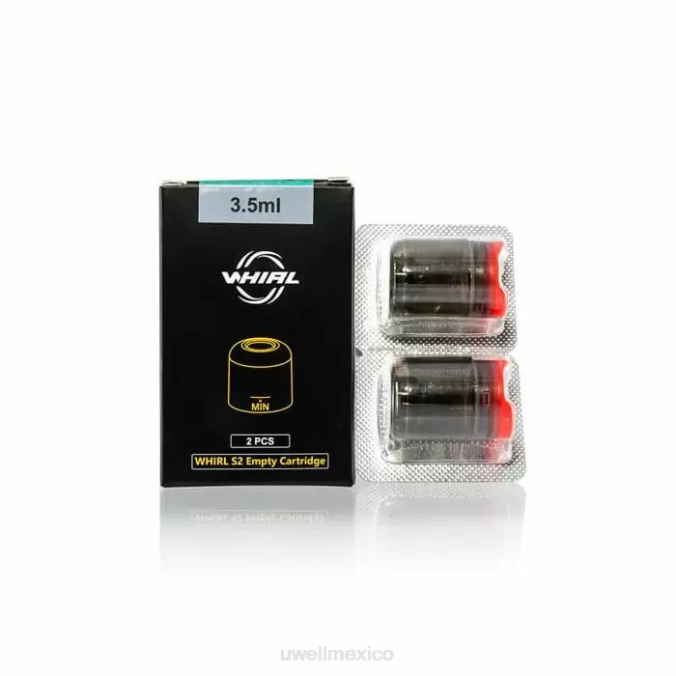 UWELL vape flavors - UWELL WHIRL S2 cartucho (3,5 ml) (paquete de 2) 3,5 ml T60T248
