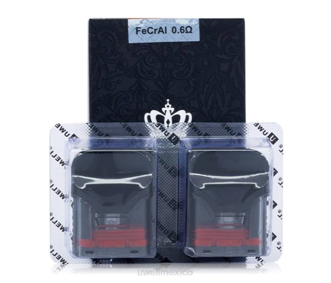 UWELL Mexico - UWELL CROWN vainas (paquete de 2) 0,6 ohmios T60T265
