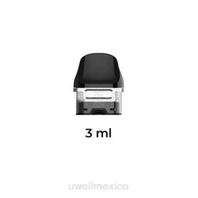 UWELL sabor - UWELL CROWN D vainas de repuesto cartucho vacío (paquete de 2) T60T160