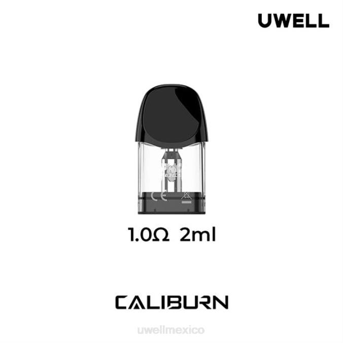 UWELL vape flavors - UWELL CALIBURN A3 vainas de repuesto | paquete de 4 1,0 ohmios T60T18