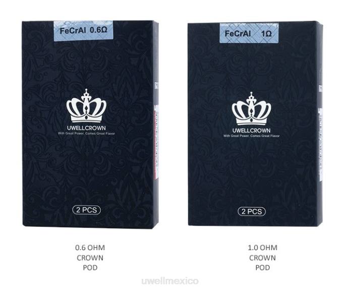 vaper UWELL precio - UWELL CROWN vainas (paquete de 2) 1,0 ohmios T60T266