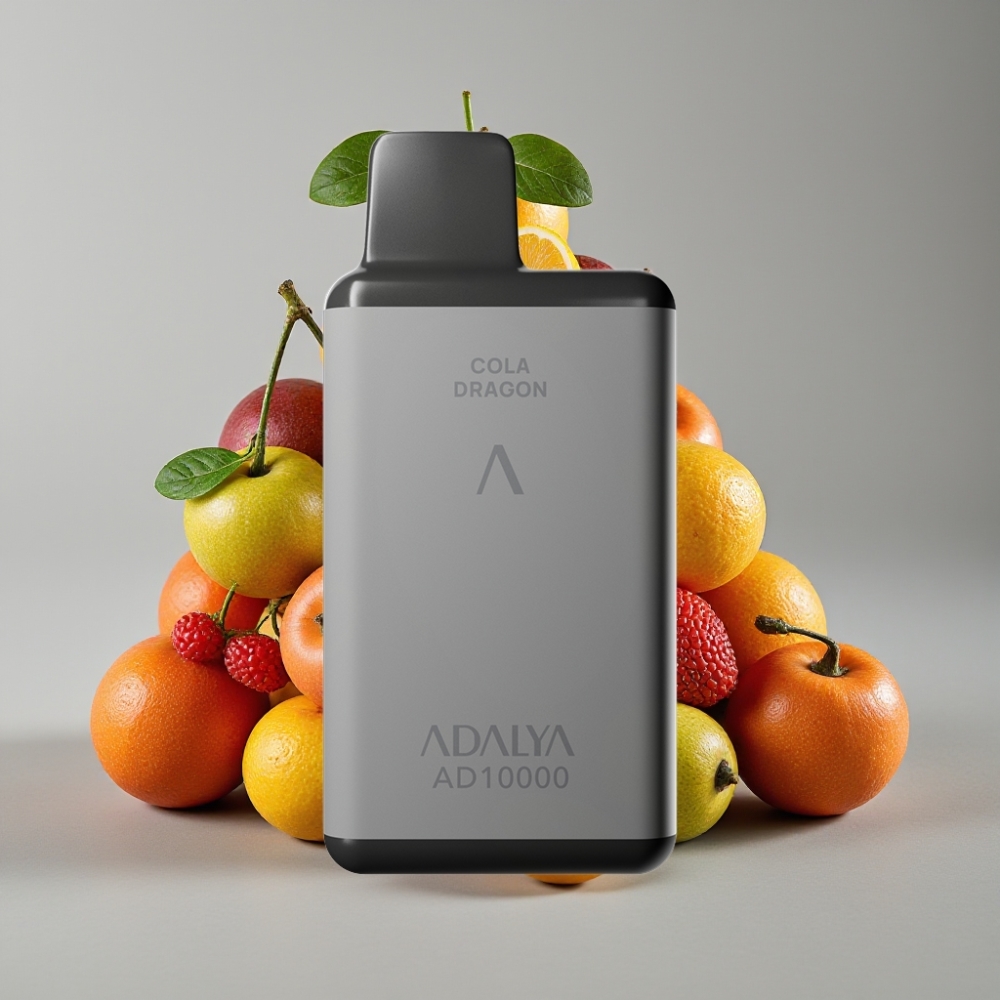 Adalya AD 10000 Puffs Desechable Vape Cola Dragón, 14 ml, 2%, USB-C