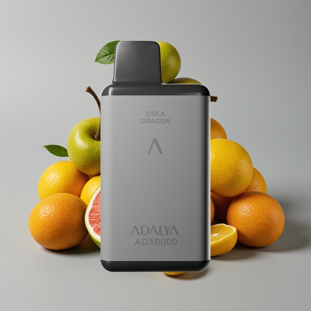 Adalya AD 10000 Puffs Hawaii Gris Espacial 14ml 2% USB-C