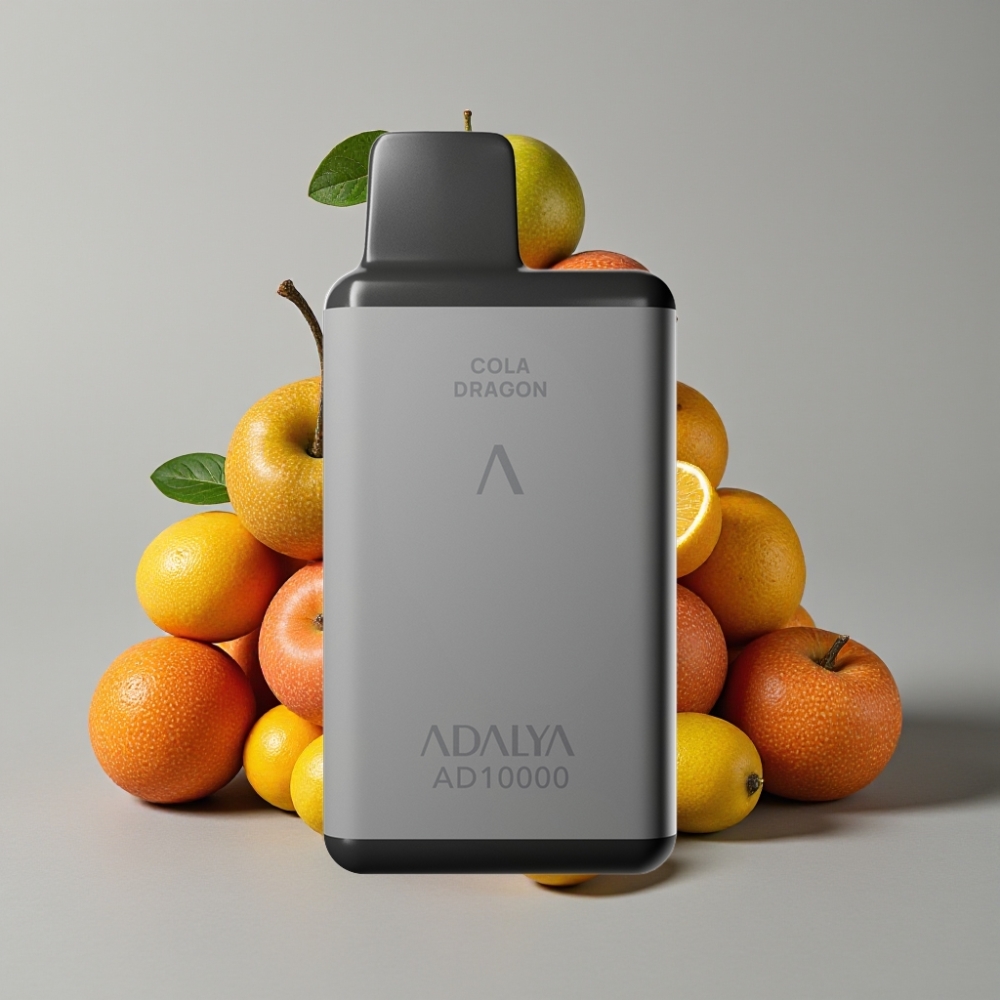 Adalya AD 10000 Puffs Mi Amor 14ml 2% USB-C Space Gray