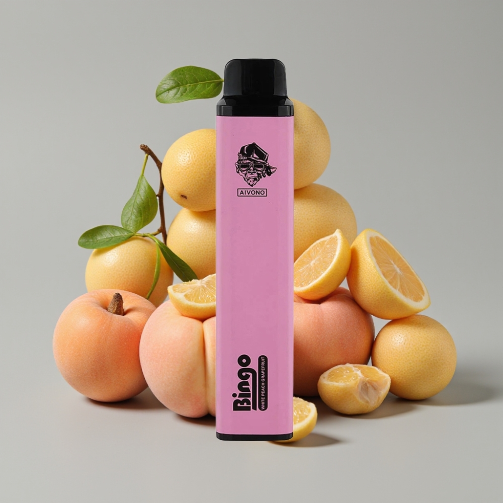 Aivono AIM BINGO 4000 Puffs Durazno Blanco Pomelo 10mL 1000mAh