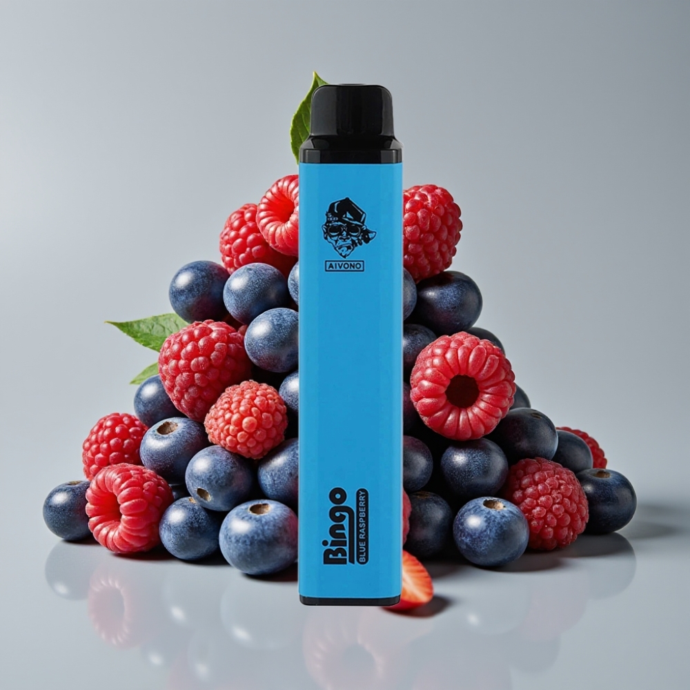 Aivono AIM BINGO 4000 Puffs Frambuesa Azul 10mL 1000mAh