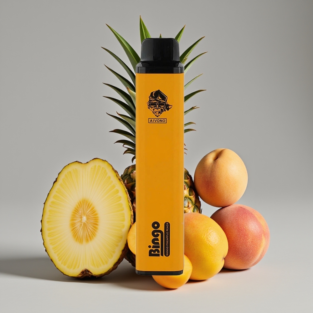 Aivono AIM BINGO 4000 Puffs Piña Melocotón Wango 10mL 1000mAh