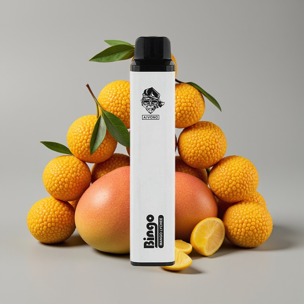 Aivono Aim Bingo 4000 Puffs 10mL 5% Mango Lychee vape al por mayor Mexico