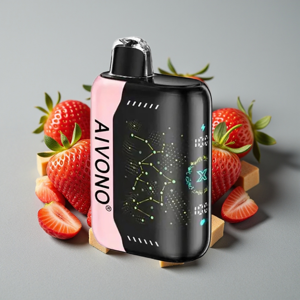 Aivono AIM BOOM 25000 Puffs Fresa B Pop 28ml 650mAh Tipo-C
