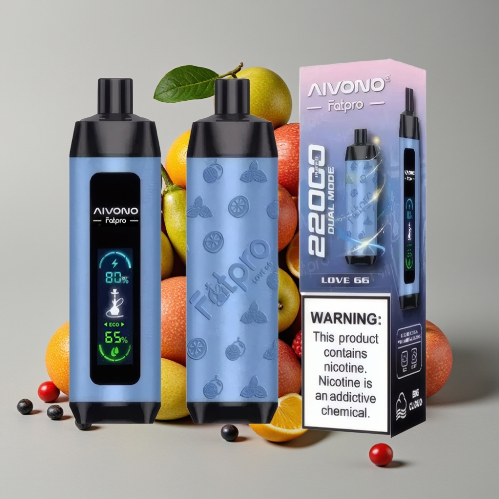 Aivono AIM FATPRO 22000 Puffs 28ml 5% Amor 66 600mAh 0.6ohm
