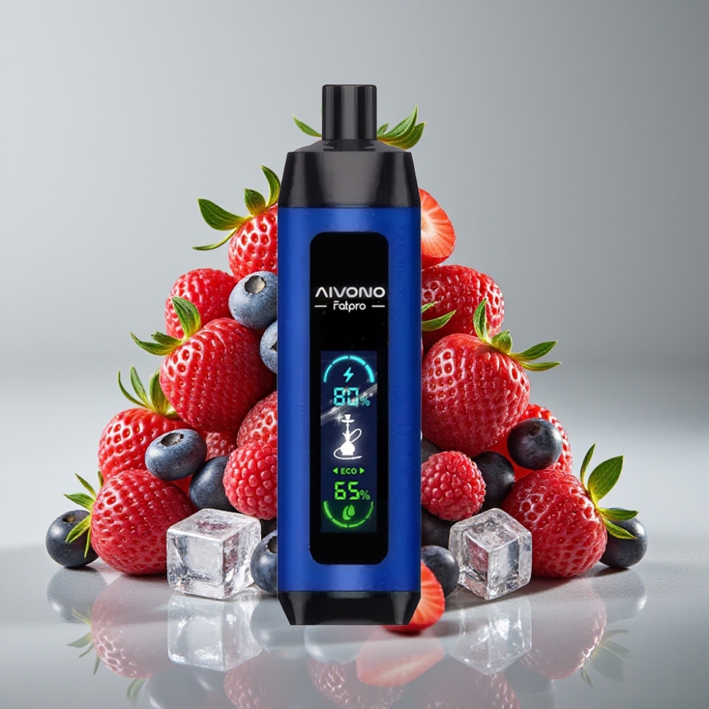 Aivono AIM FATPRO 22000 Puffs 28ml 5% Nicotine 10 Sabores Berry Ice