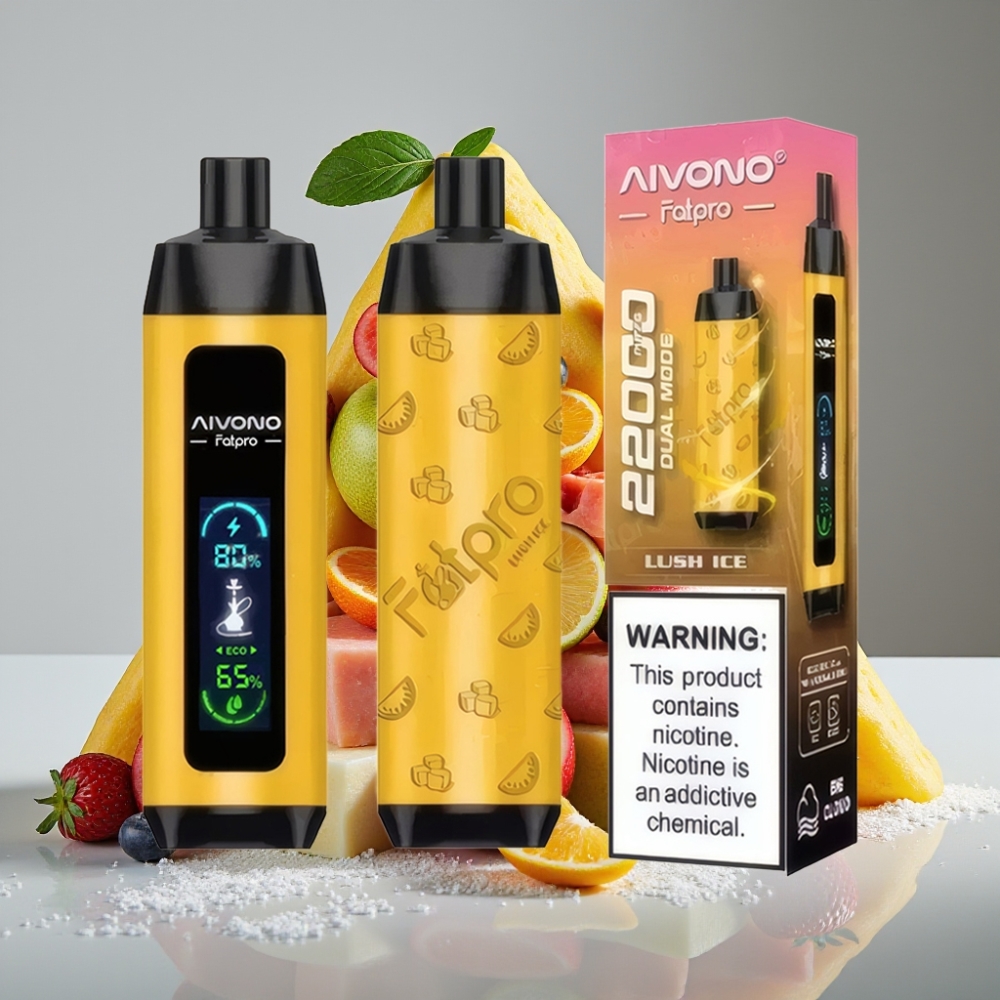 Aivono AIM FATPRO 22000 Puffs 28ml 5% Nicotine Hielo Fresco