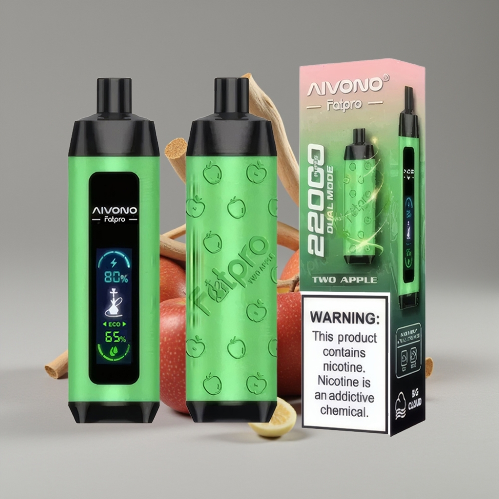 Aivono AIM FATPRO 22000 Puffs Dos Manzanas 28ml 5% Nicotina 600mAh