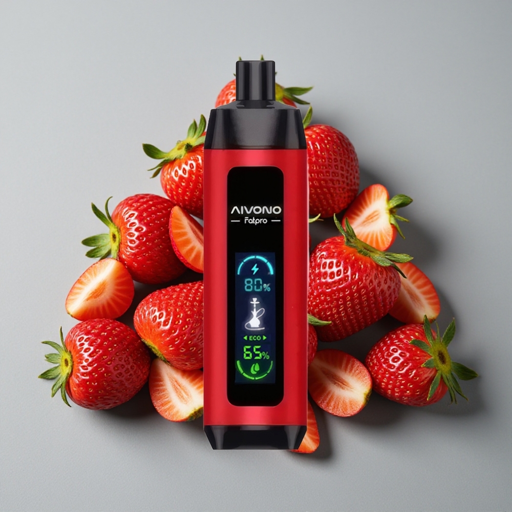 Aivono AIM FATPRO 22000 Puffs Fresa Punch 28ml 5% Nic 600mAh