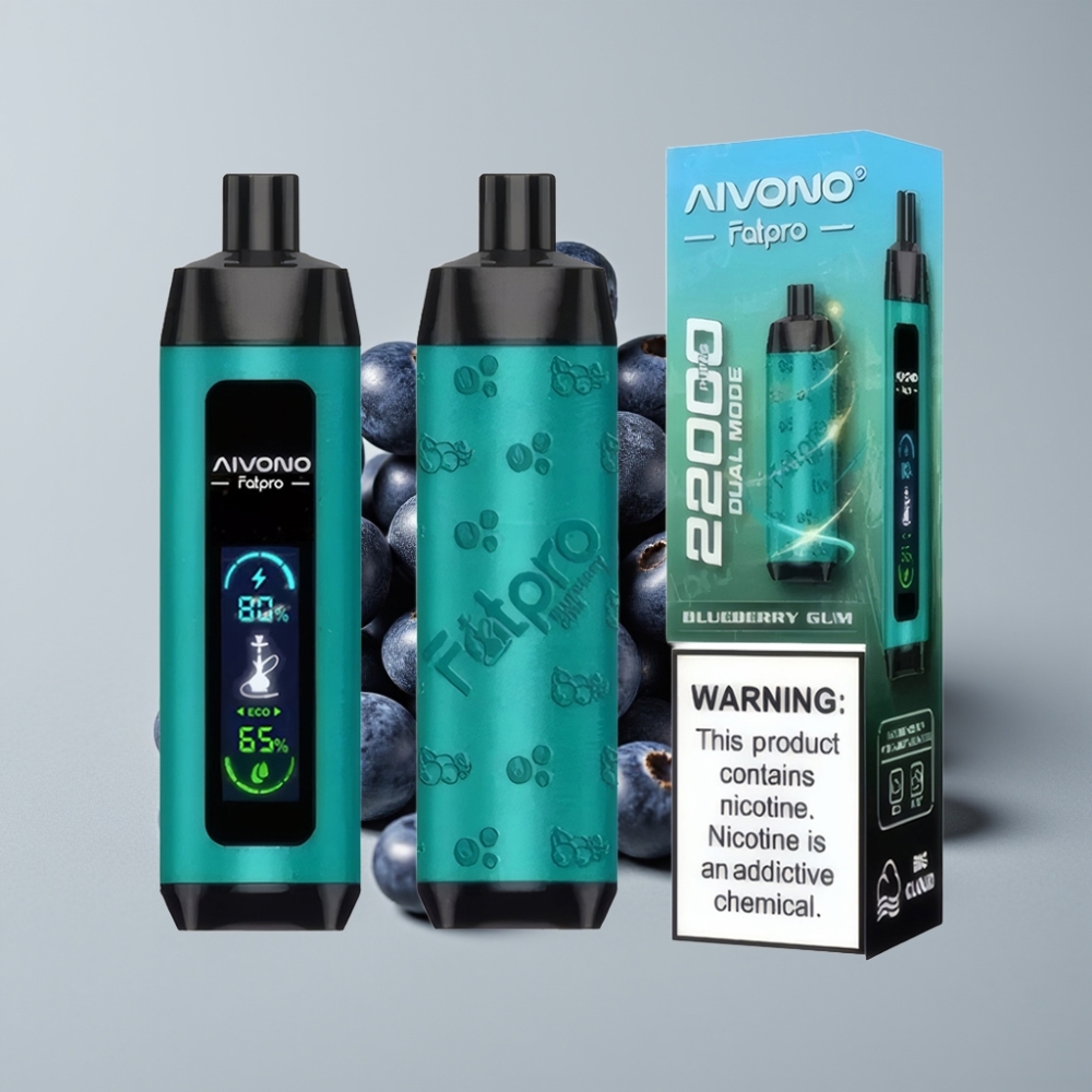 Aivono Aim Fatpro 22000 Puffs 28ml 5% Nicotine Arándano Azul