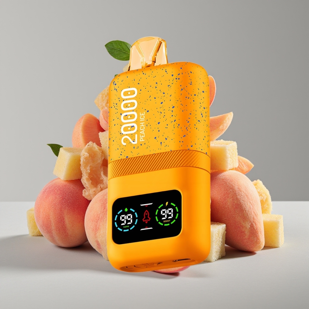 Aivono AIM MAGIC 20000 Puffs 26ml Dual Mesh LCD Tipo-C 600mAh Melocotón Hielo