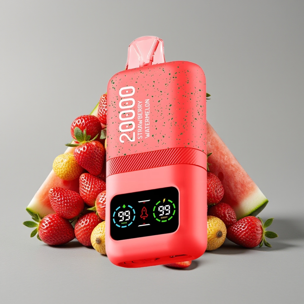 Aivono AIM MAGIC 20000 Puffs Fresa Sandía, 26ml, Tipo-C, LCD