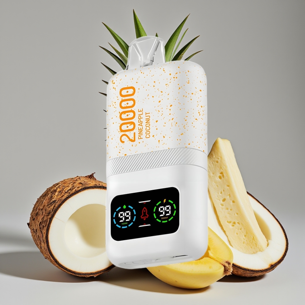 Aivono AIM MAGIC 20000 Puffs Piña coco 26ml 5% Dual Mesh LCD
