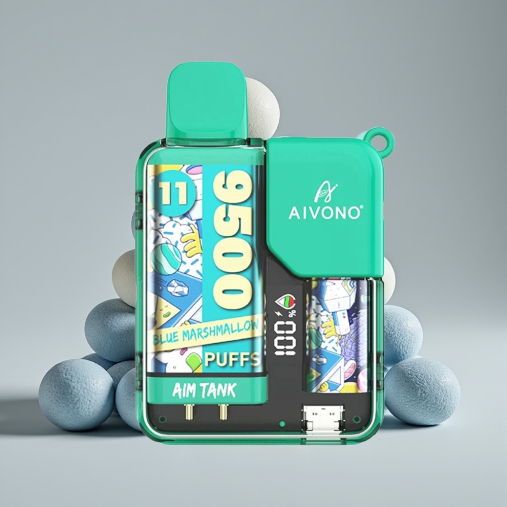 Aivono AIM-TANK 9500 Puffs 18ml 650mAh Azul Malvavisco