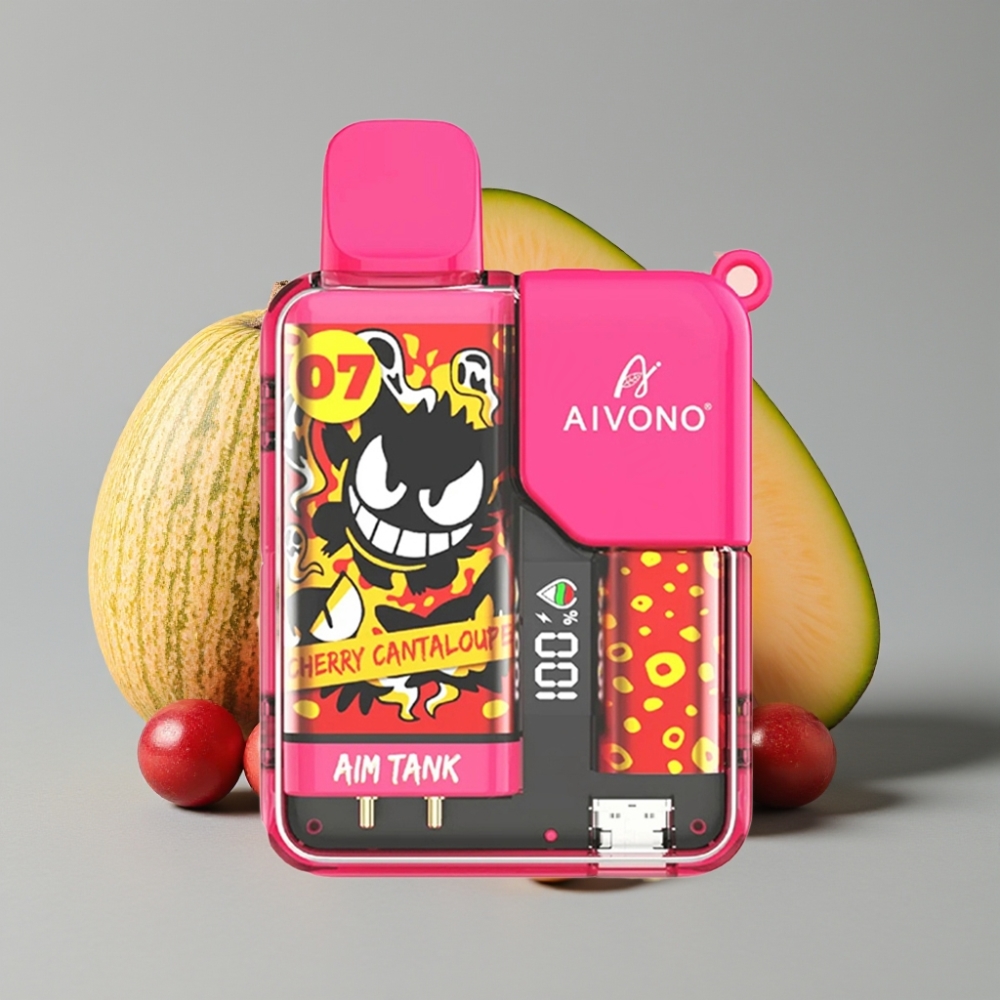 Aivono AIM-TANK 9500 Puffs 18ml 650mAh LCD Cereza Melón