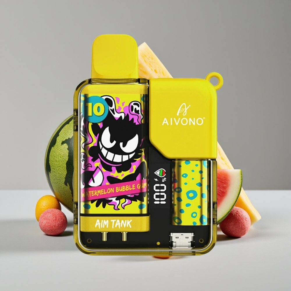 Aivono AIM-TANK 9500 Puffs 18ml 650mAh LCD Chicle Sandía