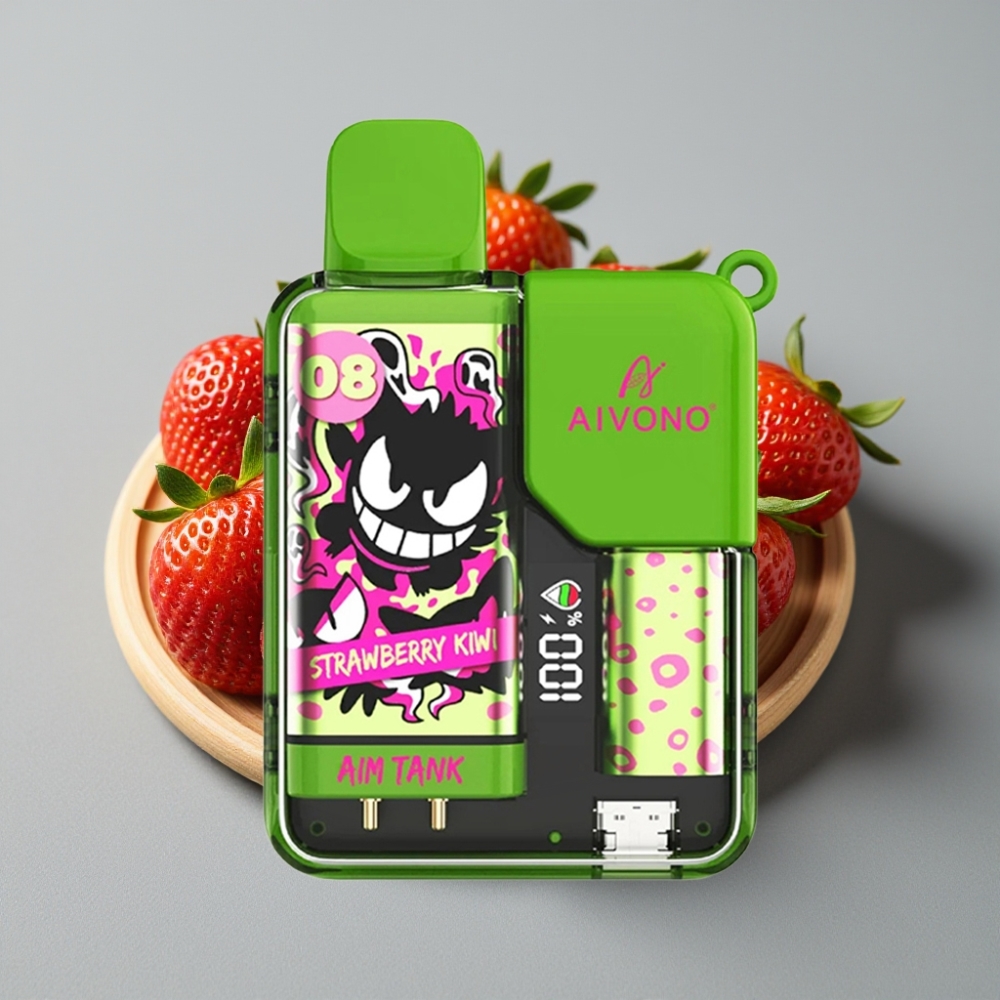 Aivono AIM-TANK 9500 Puffs Fresa Kiwi 18ml 650mAh LCD 1.2ohm