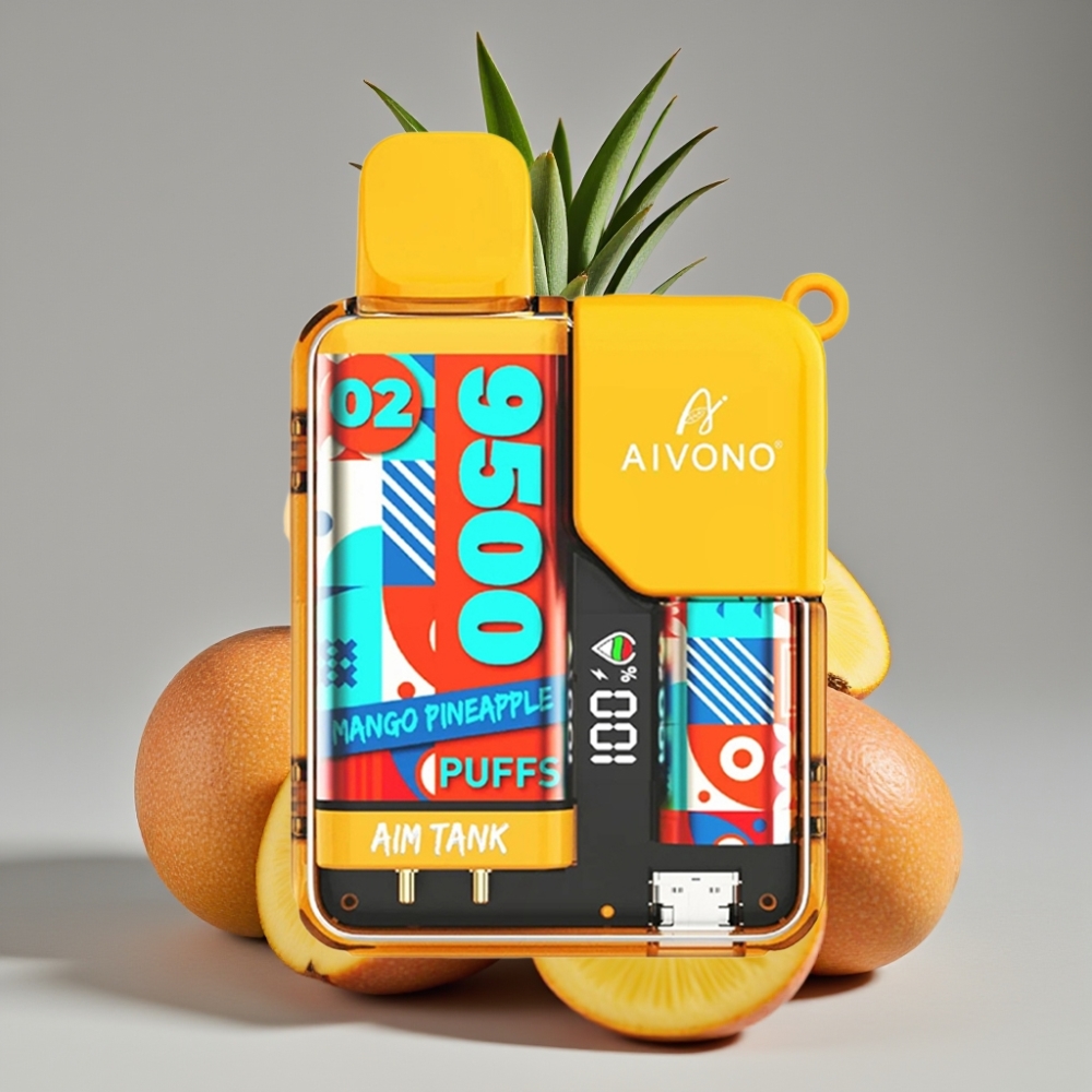 Aivono AIM-TANK 9500 Puffs Mango Piña 18ml 650mAh LCD