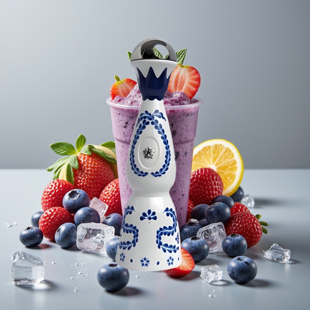 HUMO Azul 15000 Puffs - 20mL, 5% Nicotina, Sabor Arándano Azul Helado