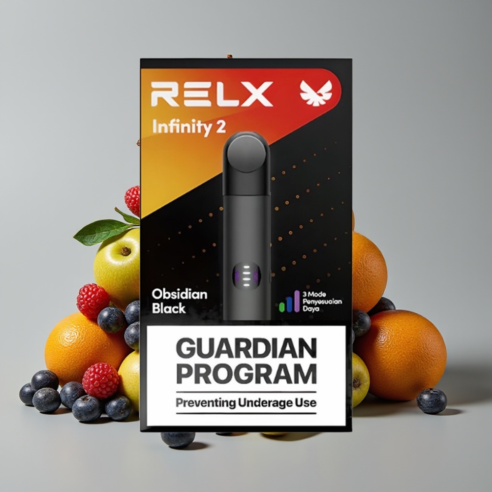 RELX Infinity 2 Dispositivo de Vapeo 650 caladas 1.9 ml Darkasteroid