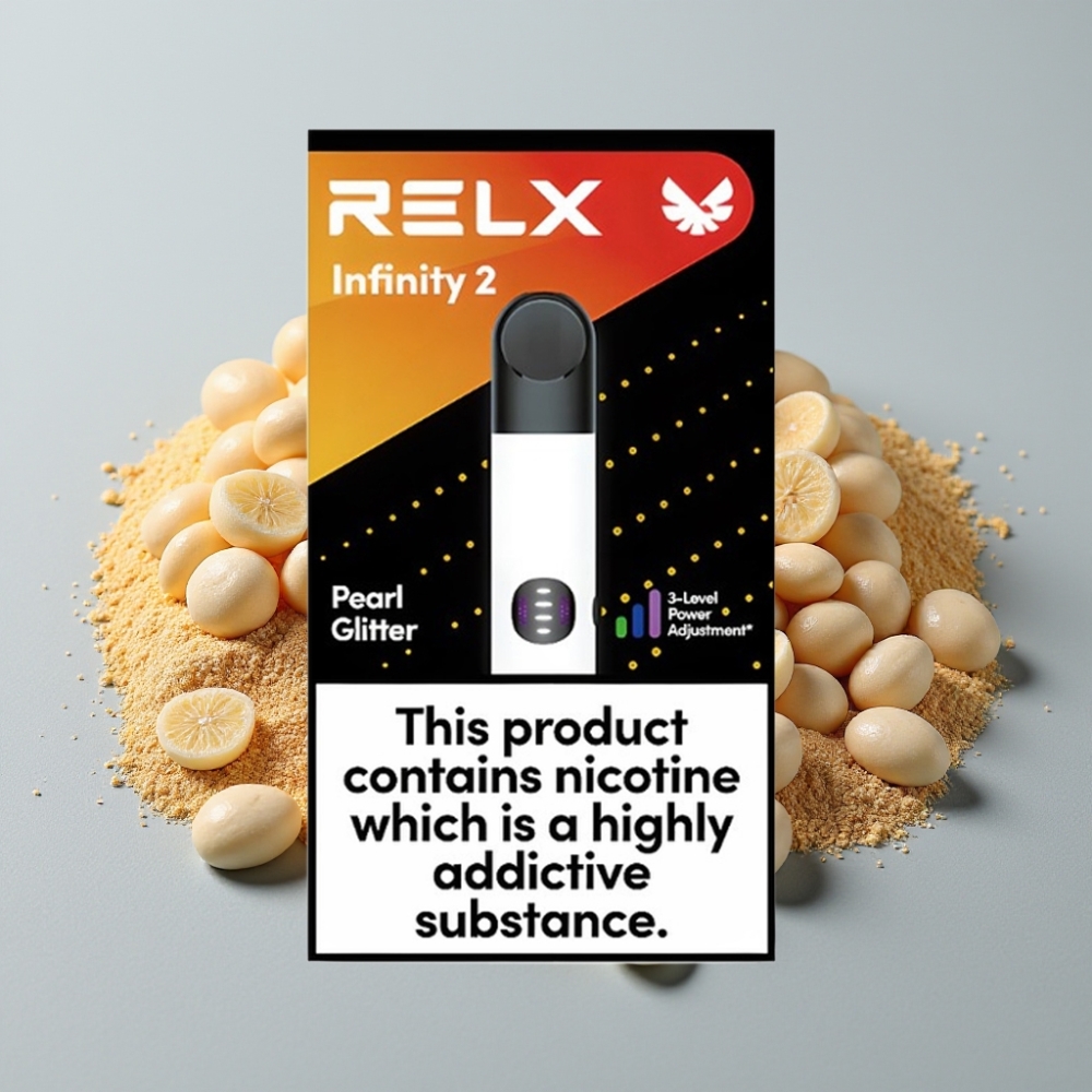 RELX Infinity 2 Dispositivo de Vapeo 650 caladas 1.9ml Polvo de Perla