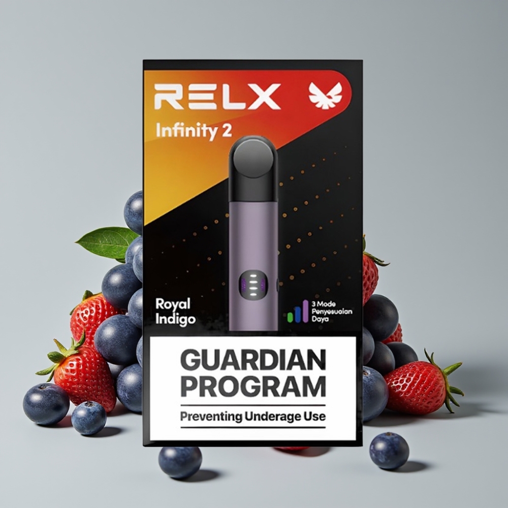 RELX Infinity 2 Dispositivo de Vapeo 650 pufs 1.9ml Azulreal