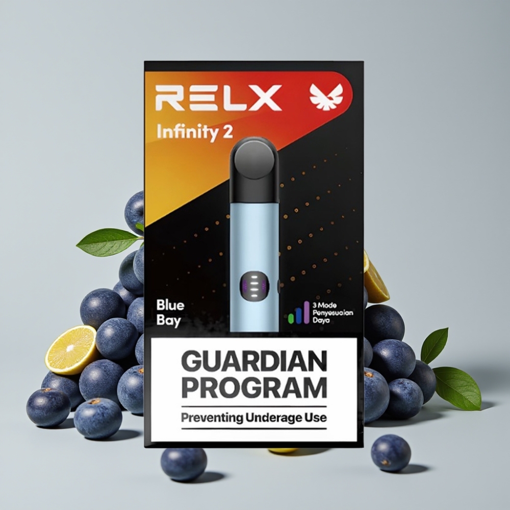 RELX Infinity 2 Dispositivo de Vapeo Azul 650 pufs 440mAh 3 modos