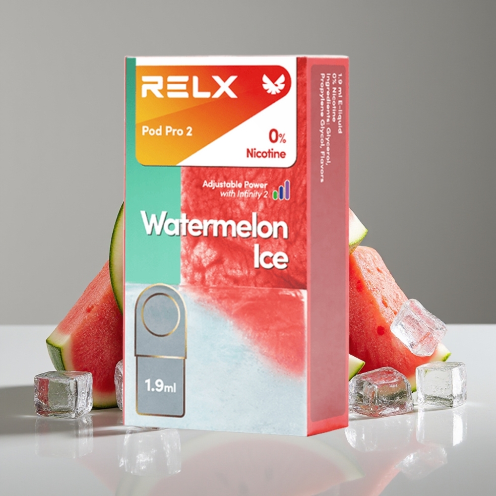 RELX Pod Pro 2 600 puffs 1.9ml Sandía Helada 0% nicotina