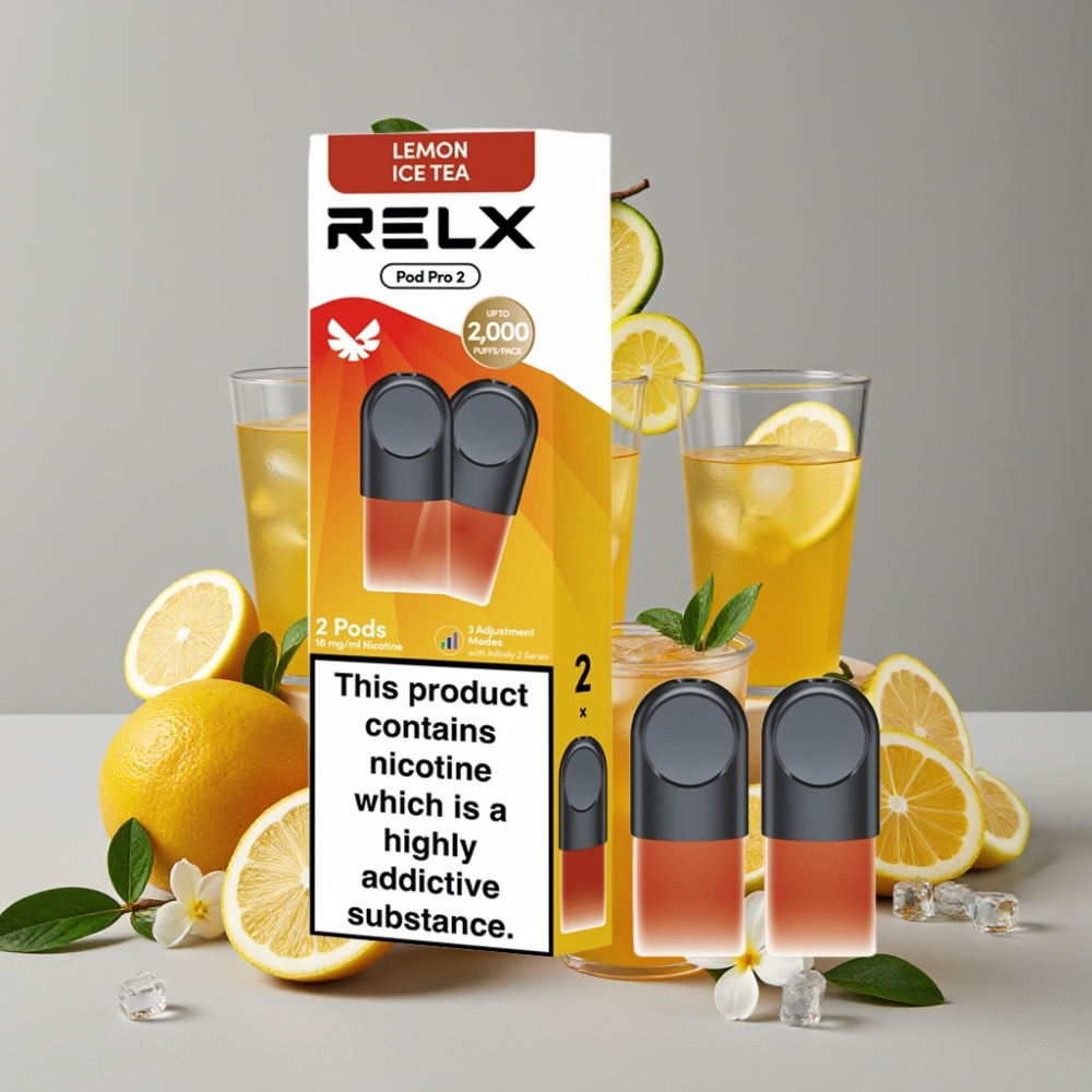 RELX Pod Pro 2 600 puffs 1.9ml Té-Limón Helado 1.8%