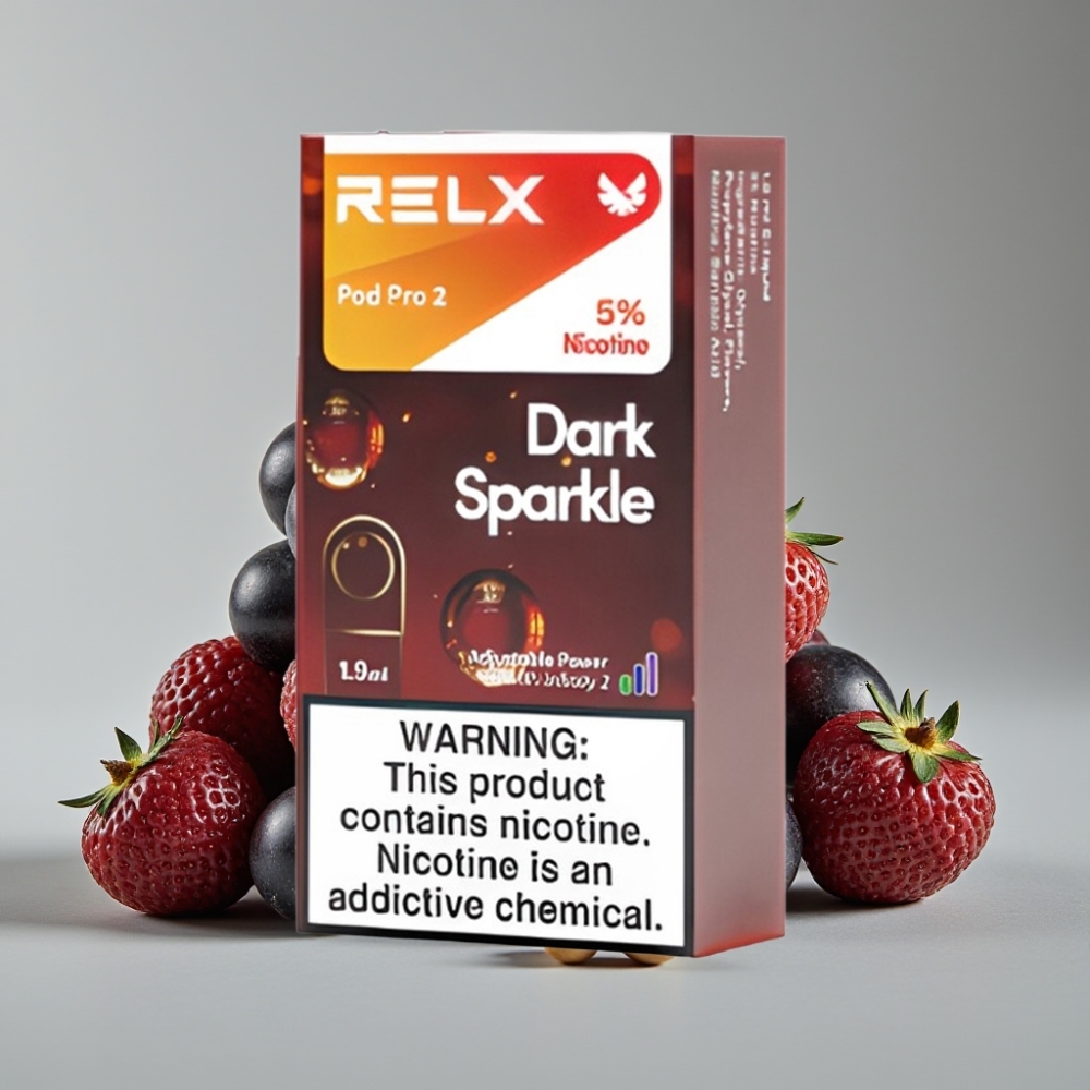 RELX Pod Pro 2 600 puffs 5% nicotina 1.9ml Destello Oscuro