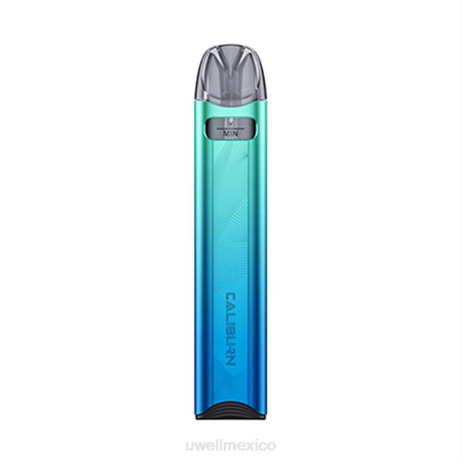 UWELL Mexico - UWELL CALIBURN A3S kit (sistema de cápsulas) lago verde T60T25