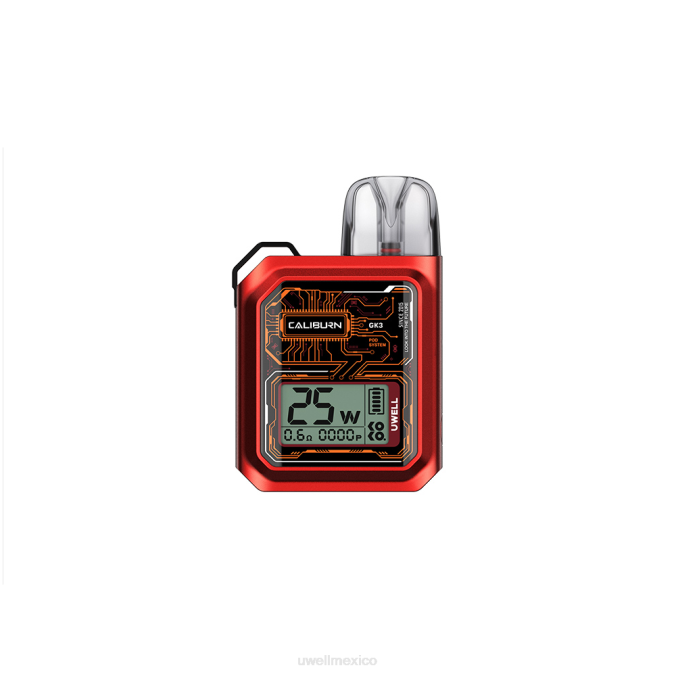 UWELL Monterrey - UWELL CALIBURN GK3 sistema de cápsulas rojo T60T172
