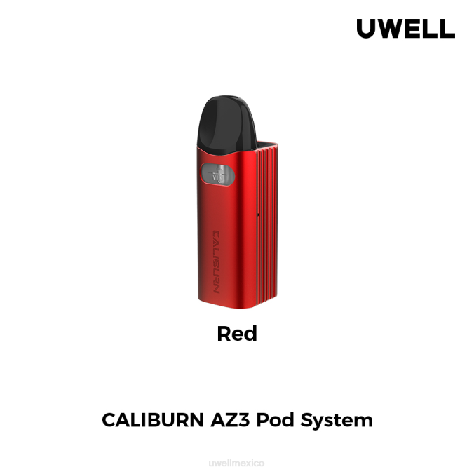 UWELL e cigarette - UWELL CALIBURN AZ3 kit (sistema de cápsulas) rojo T60T147