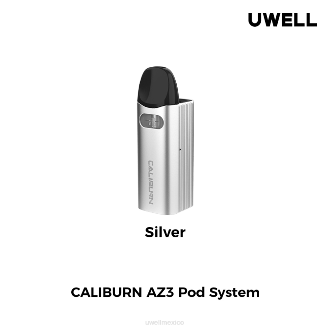 UWELL precio - UWELL CALIBURN AZ3 kit (sistema de cápsulas) plata T60T149