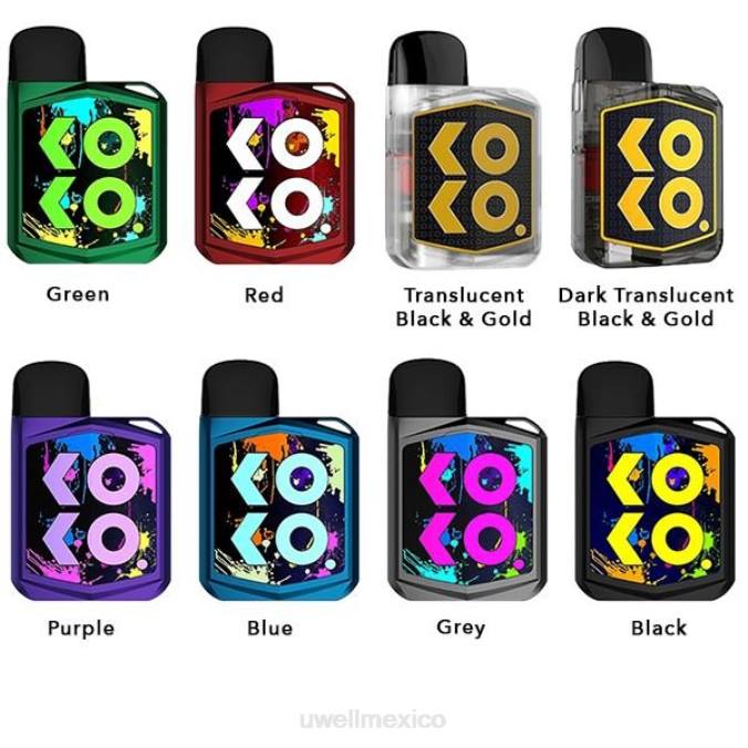 UWELL sabor - UWELL CALIBURN KOKO PRIME kit de cápsulas 15w gris T60T180