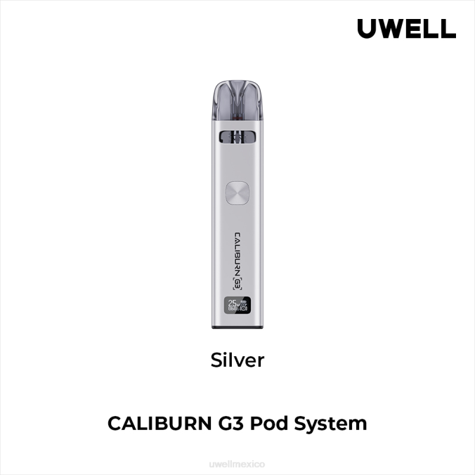 UWELL vape flavors - UWELL CALIBURN G3 equipo plata T60T138